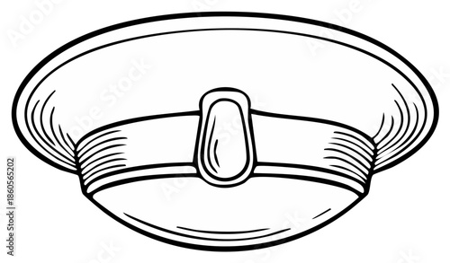 Traditional dome shaped ceiling light fixture line art illustration architectural interior lighting