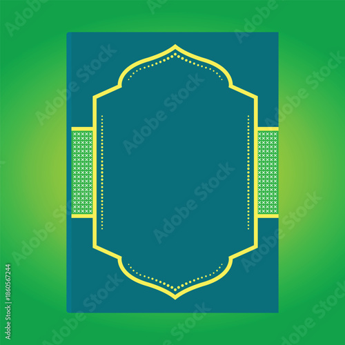 shield with green ribbon