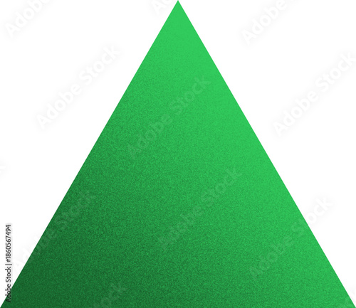 triangle organic shape with grainy noise texture element