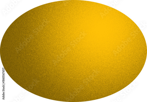 oval organic shape with grainy noise texture element