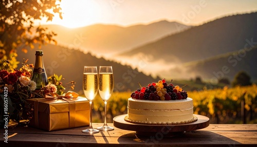 Geburtstagstorte  Feier  Fete