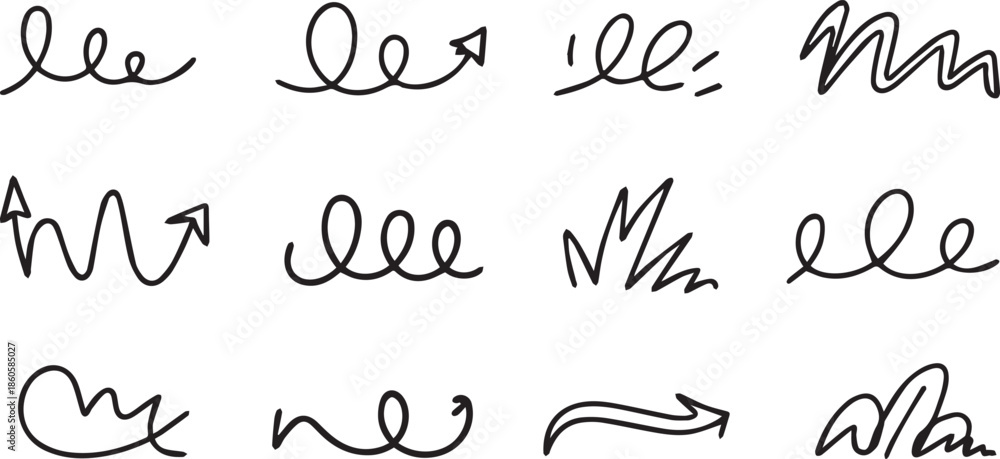 Naklejka premium Hand Drawn Line Art Illustration for T-Shirt Design