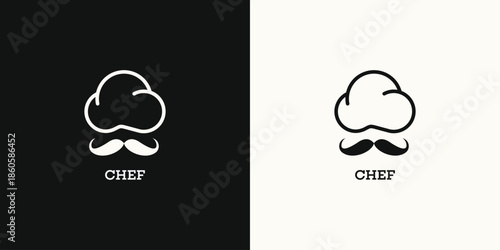 Innovate chef hat logo and icon vector design