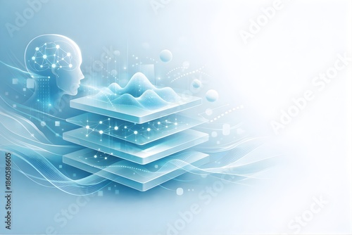 Scientific Healthcare Data Modeling – AI Medical Research Concept 