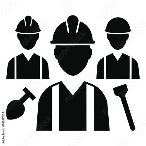 construction workers collection