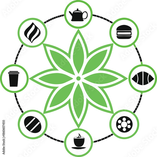 Mushroom icons, fungi icons, cultivation icons, farming symbols, agriculture icons, mycelium growth, spray bottle, mushroom farm, organic fungi kit