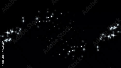 Wallpaper Mural Glowing fairy sparkle line burst, fairy dust wand glitter stars trail transition, glitter sparkle line stars animated black screen, white shining dust light, magic dust. Torontodigital.ca