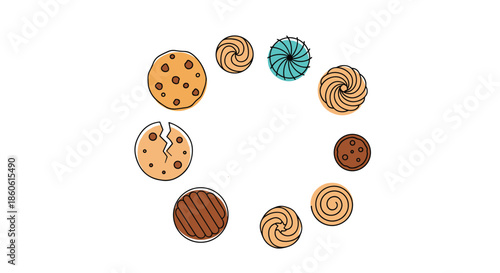 Minimalist house illustration with a red heart on the roof and the text STAY AT HOME set against a blue cloud-like shape.