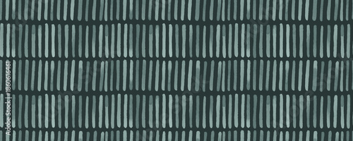 Seamless Abstract Watercolor Brushstroke Pattern in Petrol and Sage Tones