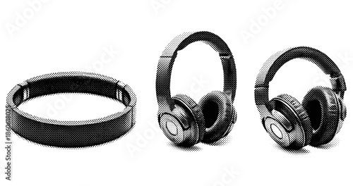Evolution of headphones with wireless foldable over-ear design