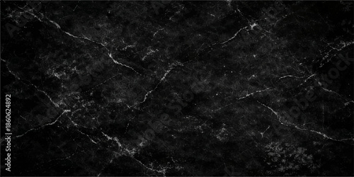 Abstract dark grunge background featuring a textured black and white marble stone pattern with a rough vintage concrete surface and old paper material backdrop