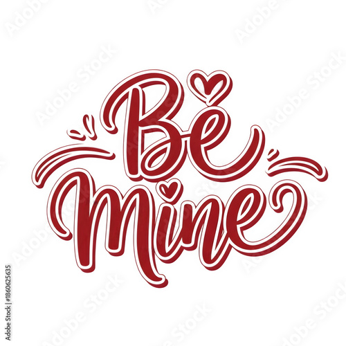 Be mine valentine's day neon sign