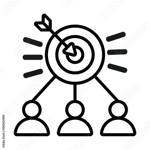 Business Teamwork and Goal Achievement Concept