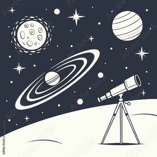 Night sky observation