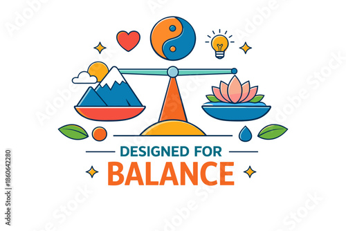 Harmony in design: balancing elements with nature and symbolism