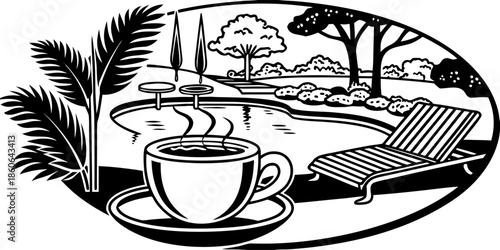 Serenity Found in Coffee and Nature