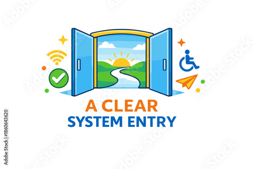 Accessible digital system entry: open doors to seamless connectivity and communication