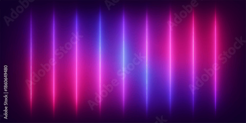 An abstract purple background design featuring glowing lines and a colorful blue texture with a shiny digital art motion backdrop