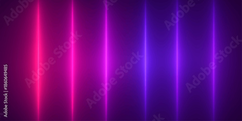 An abstract purple background features glowing pink and blue lines in a bright motion wave design, creating a dark, textured space wallpaper with light energy patterns and a blurred loop animation