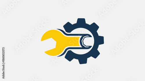 A 3d metal euro currency symbol integrated with an industrial gear and jigsaw puzzle piece as a creative business solution icon on a white background