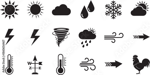 Weather forecast icons