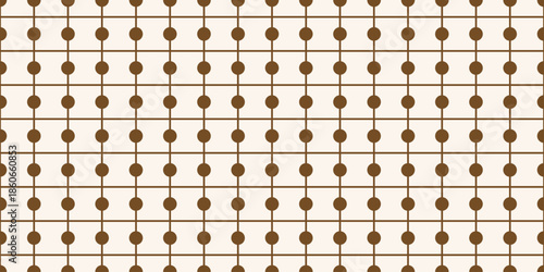 seamless pattern of lines and circles for background, decoration, fabric motif, product packaging, texture, wallpaper