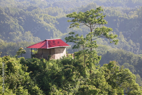 View from the mountain Mirinja Valley lama Bandarban