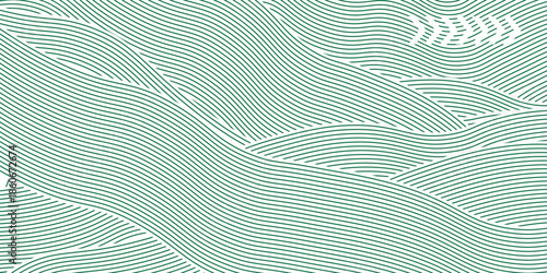 Green farm banner, organic abstract background. illustration