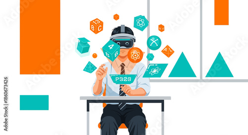 Immersive Learning Experience: Student Engaged in Virtual Reality Educational Simulations