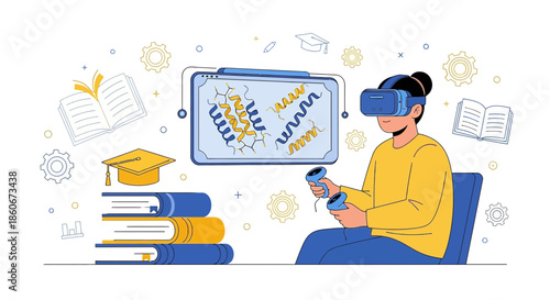 Immersive learning experience with virtual reality in education enhances scientific exploration