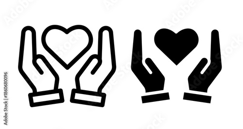 Health care Icon collection in filled and stroke style.