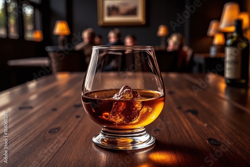 Golden Reflection Whiskey Macro
