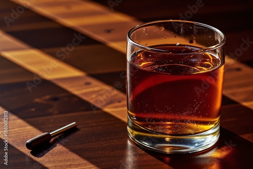 Golden Reflection Whiskey Macro
