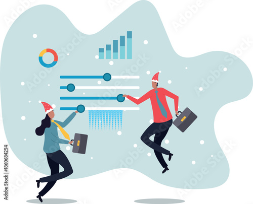 Control panel or slider for marketing campaign optimization, SEO or online service customization,about a man and his life.