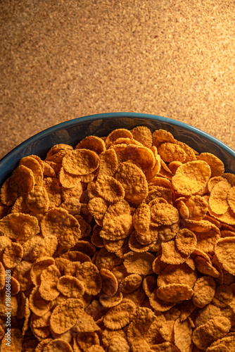Comida. Primer plano de Cereal.