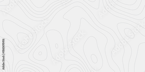 Minimal abstract terrain formed with smooth contour patterns.
Elegant white relief waves representing topographic depth.