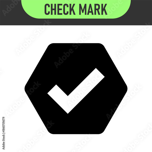 check mark icon button set. check box icon with right and wrong buttons and yes or no checkmark icons in green tick box and red cross. vector illustration	