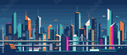 Young man in a yellow hoodie eats cereal from a bowl while sitting cross-legged on a bed and looking at a digital picture frame in a comic book style illustration