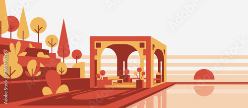 Determined athletic runner with an intense expression sprints forward on a dark road at night in a dynamic, dramatic comic book illustration style with bold outlines