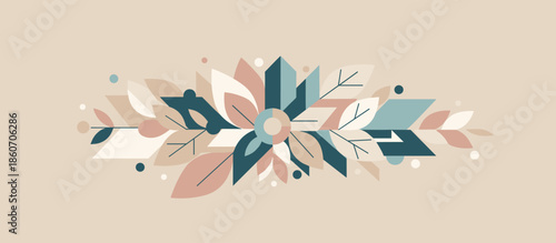 Modern sport utility vehicle with a bicycle on its roof rack arrives at a rustic log cabin for a wilderness getaway in a retro, graphic novel style illustration