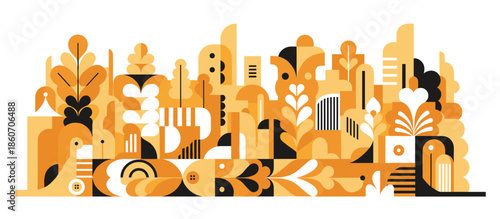 Two happy children playing on the beach, with a boy in a striped shirt burying a smiling girl in the sand in a delightful hand-drawn cartoon illustration