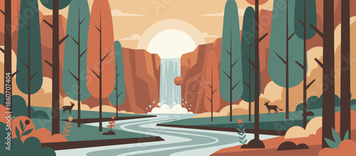 Single whole raw potato illustration in a vintage pop art style, featuring a sketchy hand-drawn outline, halftone dot texture, and a muted yellow and green color palette