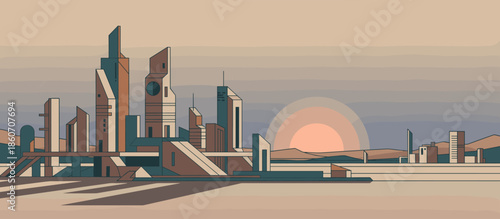 Stylized burgundy and yellow lily flower illustration with speckled petals and bold, hand-drawn outlines in a modern, artistic graphic design