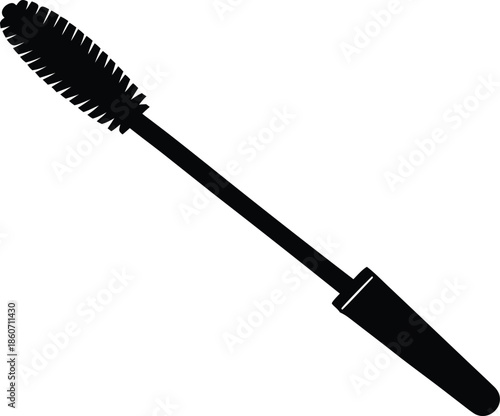 Mascara wand cosmetic product tool, Eyelash brush beauty makeup accessory