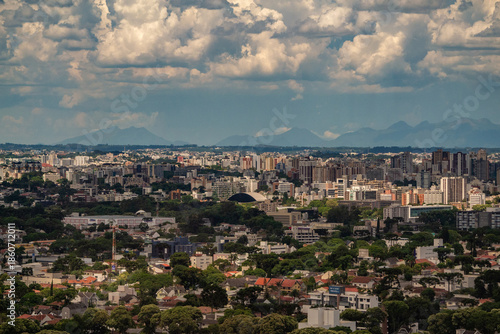 Visão de Curitiba - Paraná - Torre de Observação Panorâmica