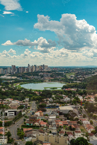 Visão de Curitiba - Paraná - Torre de Observação Panorâmica