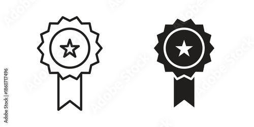 Certificate icons simple design. Vector illustration for web ui