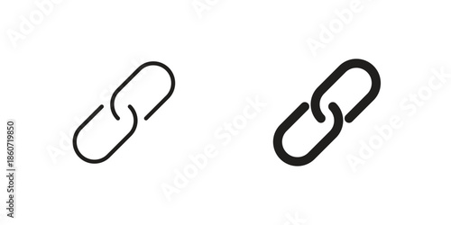 Link icons simple design. Vector illustration for web ui