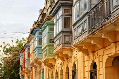 Historical Houses in Sliema, Malta