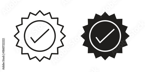 Success icons simple design. Vector illustration for web ui